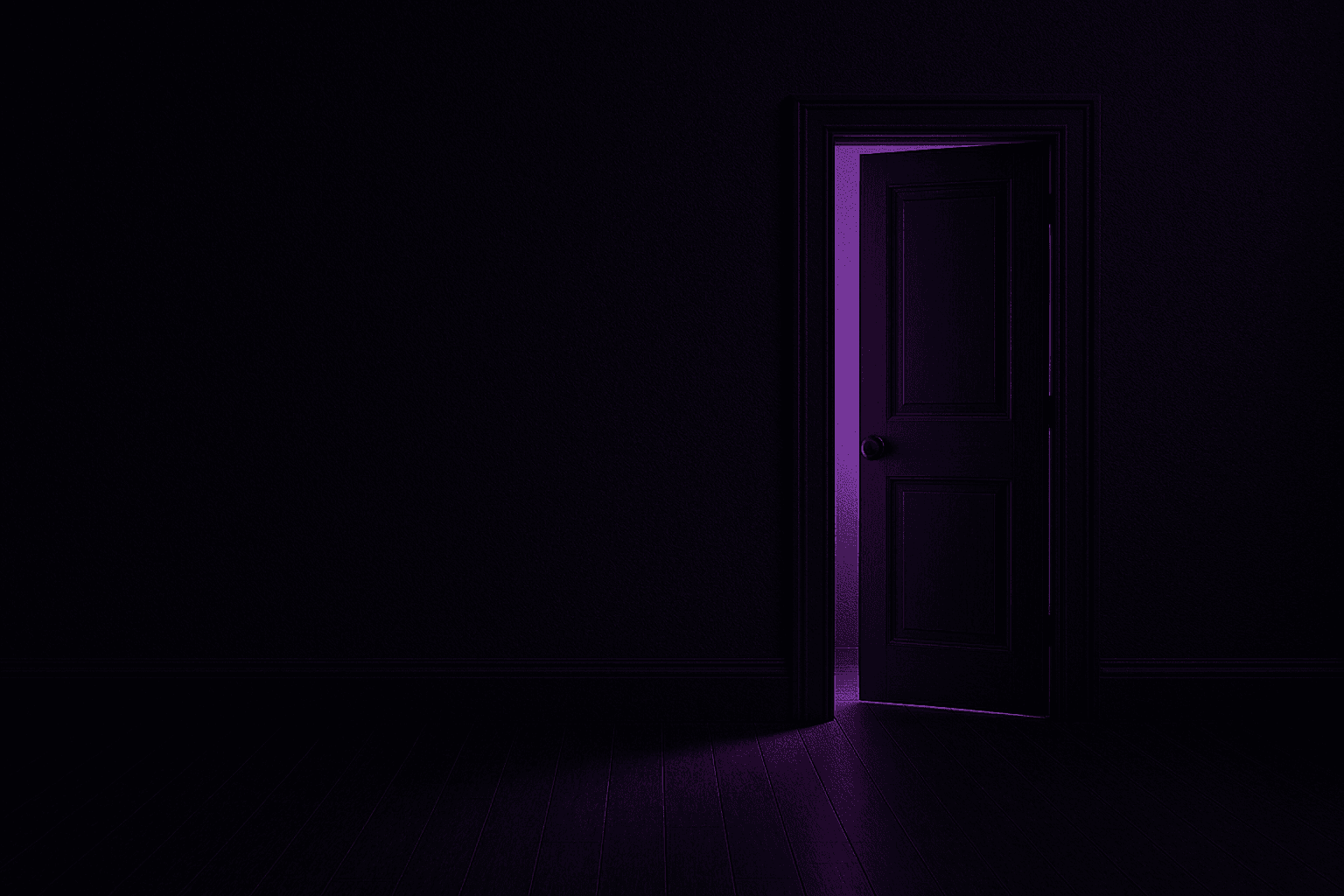 Door representing the entry point of digital brand perception